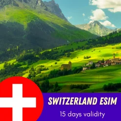 Switzerland eSIM 15 Days