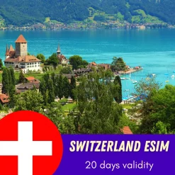 Switzerland eSIM 20 Days