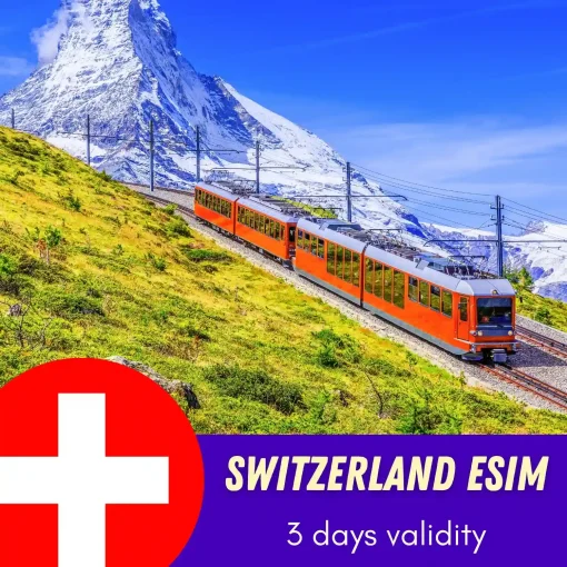 Switzerland eSIM 3 Days