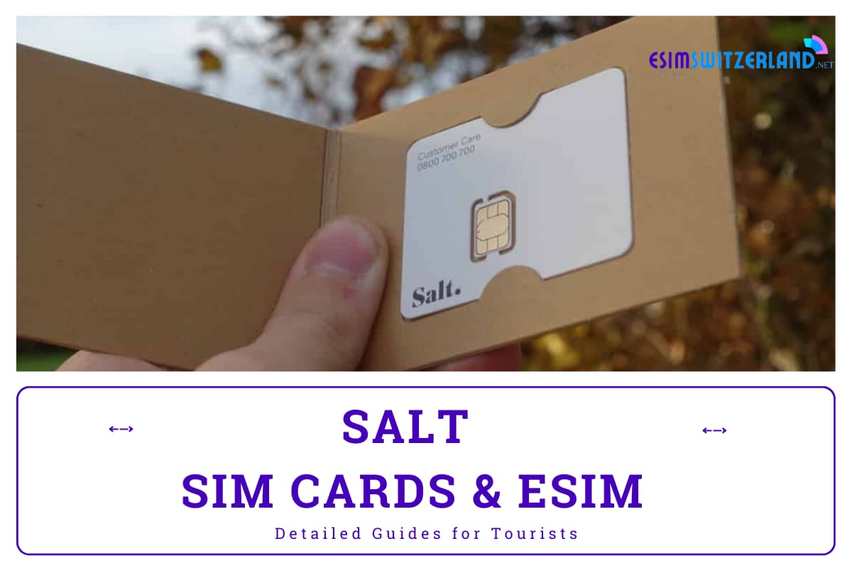 Salt SIM Card for Tourists