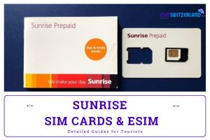 Sunrise SIM Card for Tourists