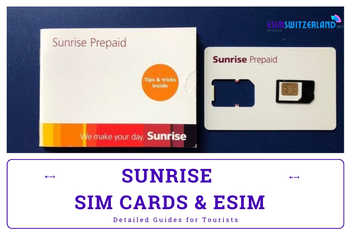 Sunrise SIM Card for Tourists